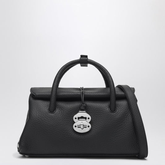 Zanellato Dotta Small black leather bag