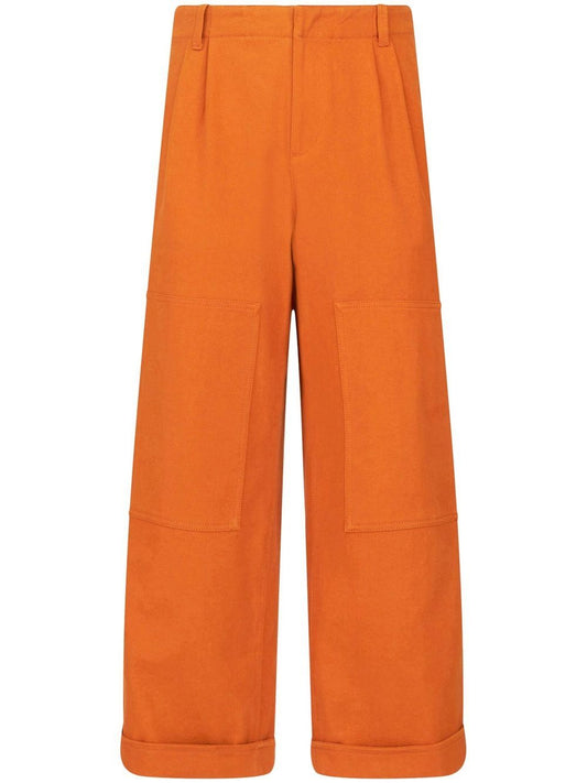 Etro Wide-leg crop trousers