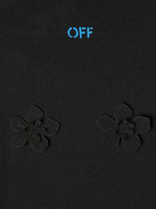 Off White High-neck long dress