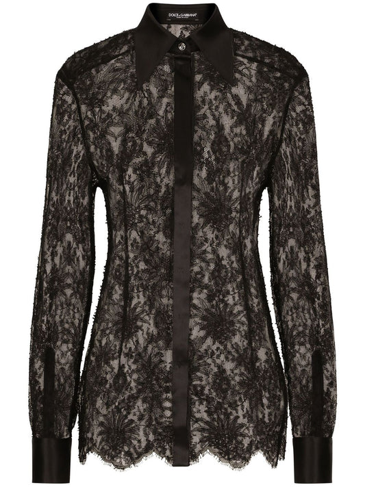 Dolce & Gabbana Semi-transparent shirt