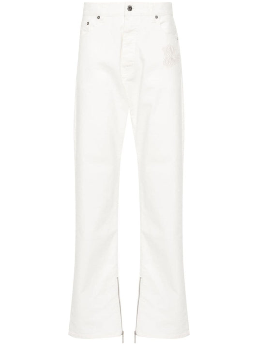 Off White 90's Logo Skate straight-leg jeans