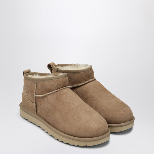 UGG Classic Ultra Mini sand coloured boot