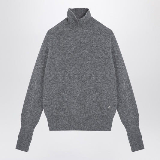 Victoria Beckham Grey wool turtleneck sweater