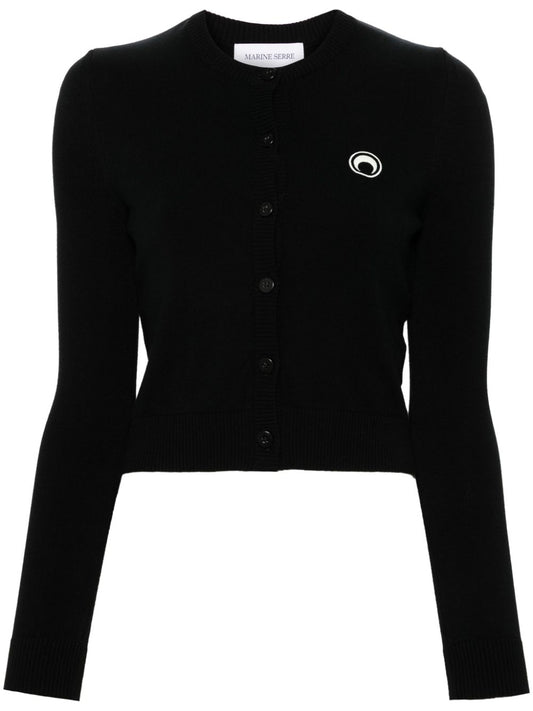 Marine Serre crew neck sweater