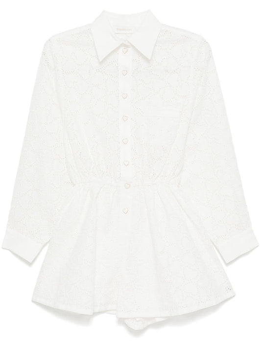 Zimmermann Crush embroidered jumpsuit