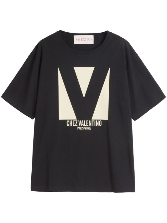 Valentino Chez-print T-shirt