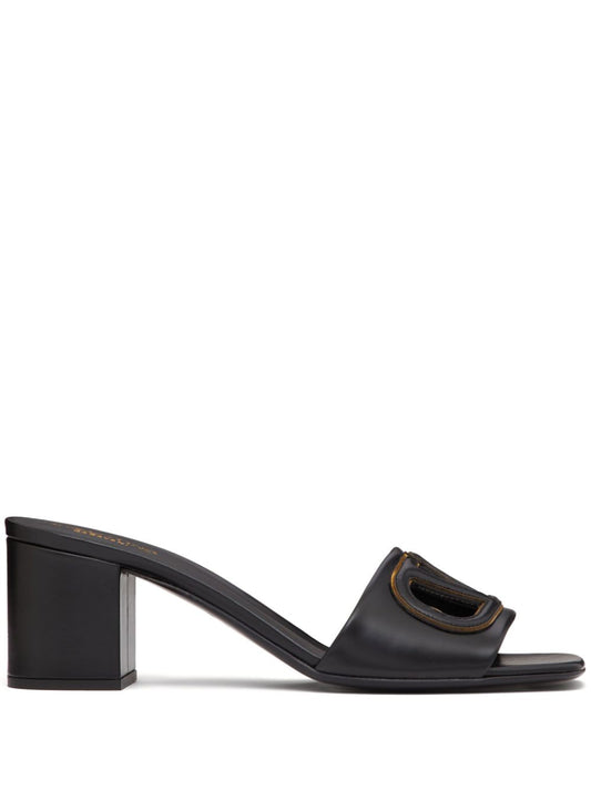 Valentino Garavani 60mm VLogo Signature leather sandals