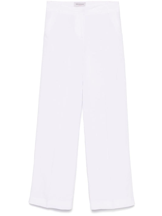 ERMANNO FIRENZE Trousers White