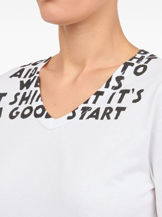 MM6 Maison Margiela T-shirts and Polos White