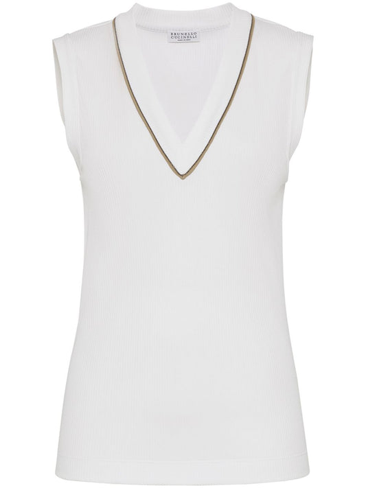 Brunello Cucinelli Top White