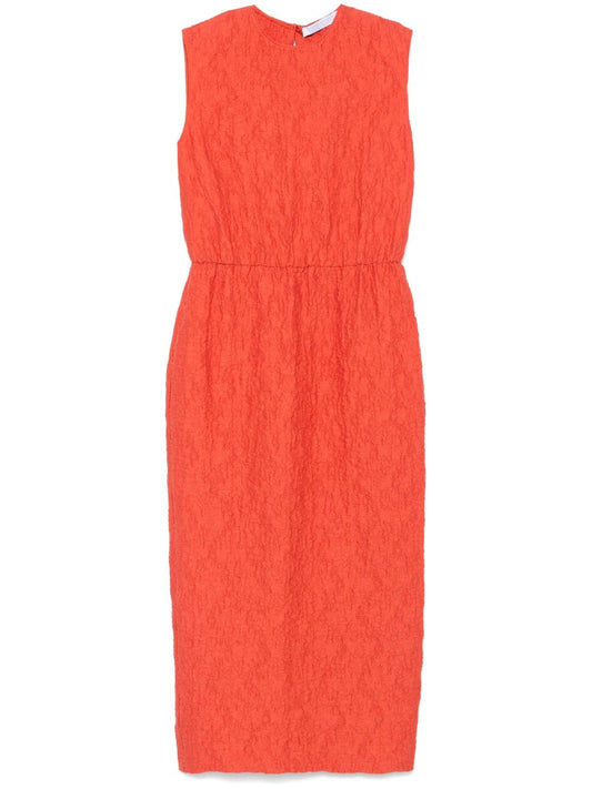 Harris Wharf London Dresses Orange