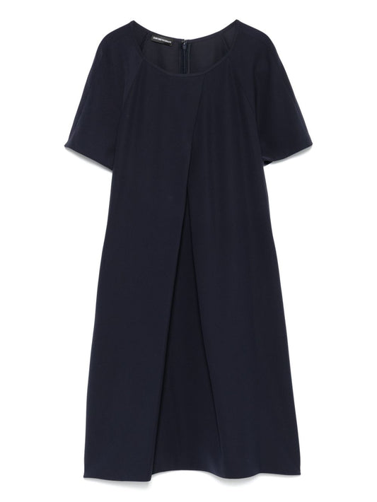 Emporio Armani Short crew neck dress