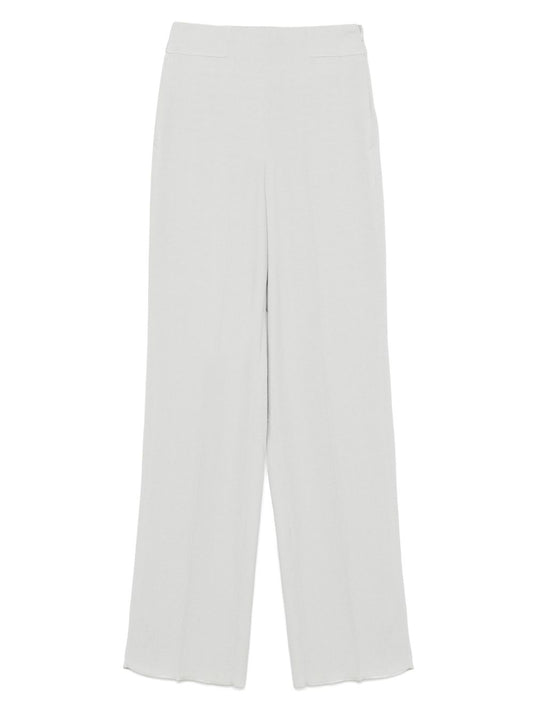 Emporio Armani herringbone-jacquard trousers