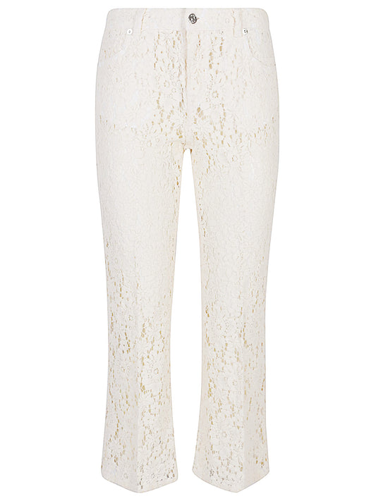 I love my pants Trousers White