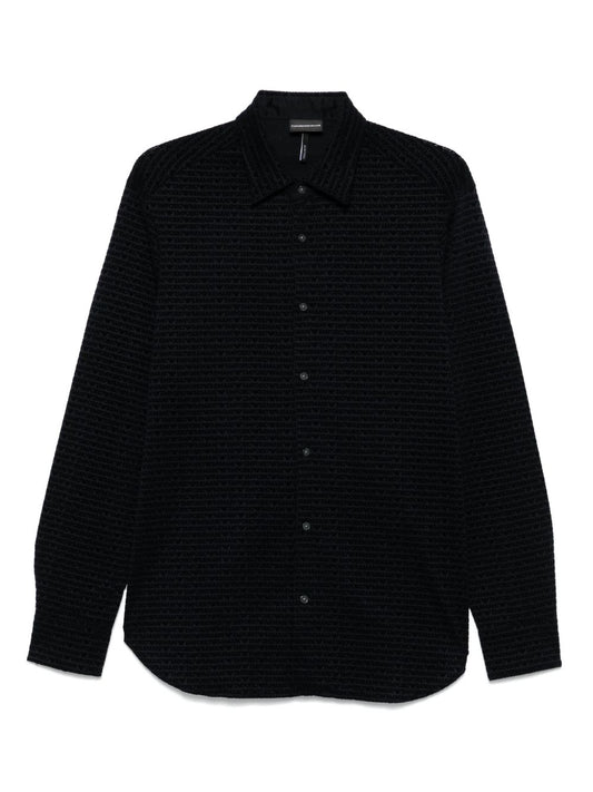 Emporio Armani Shirts Blue