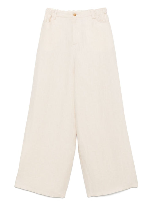 Alysi Trousers White