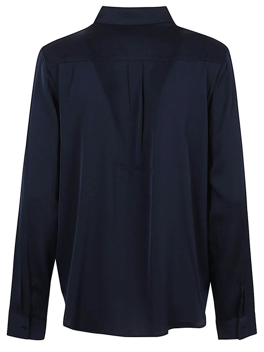 SILK95FIVE Shirts Blue