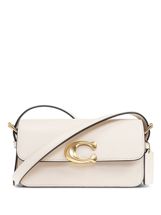 Coach flap Zoe leather shoulder bag