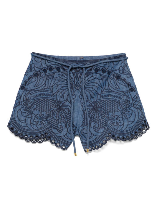 Zimmermann Shorts Blue