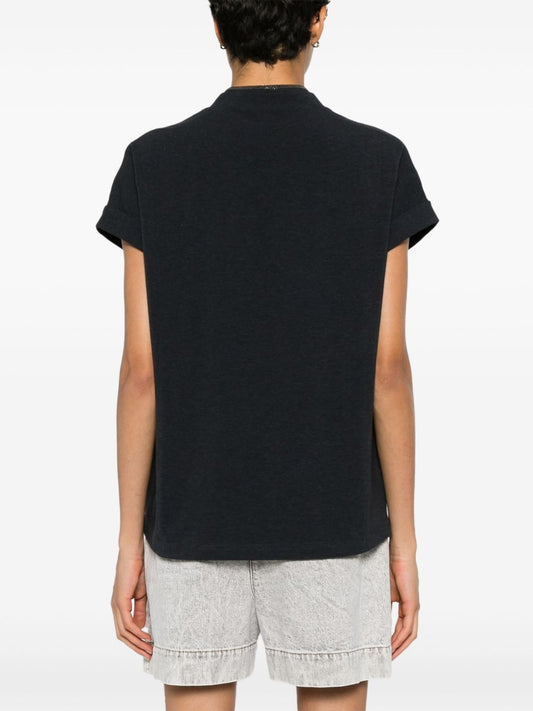 Brunello Cucinelli Monili-chain cotton T-shirt