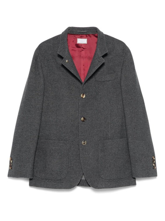 Brunello Cucinelli Jackets Grey
