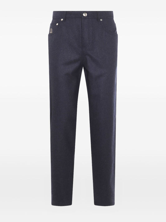 Brunello Cucinelli Trousers Blue