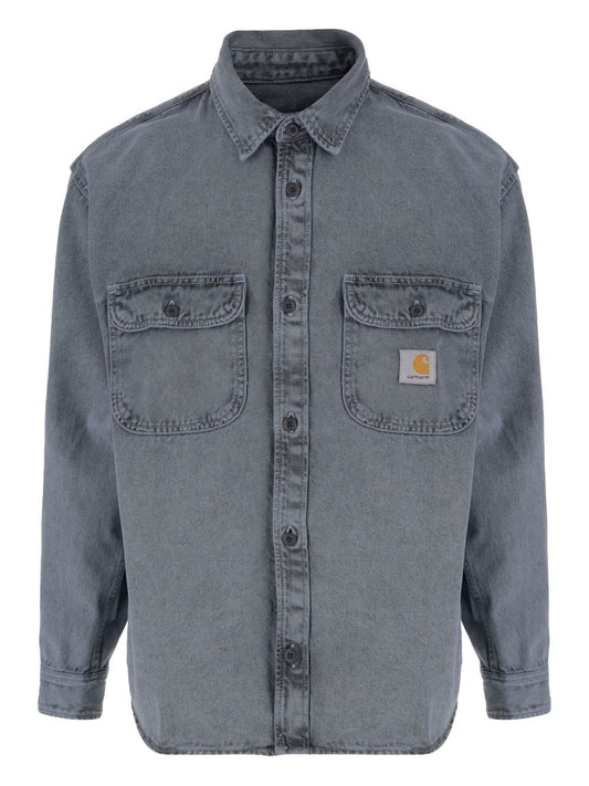 CARHARTT WIP PRE Shirts Clear Blue
