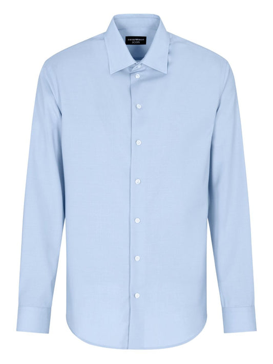 Emporio Armani Shirts Blue