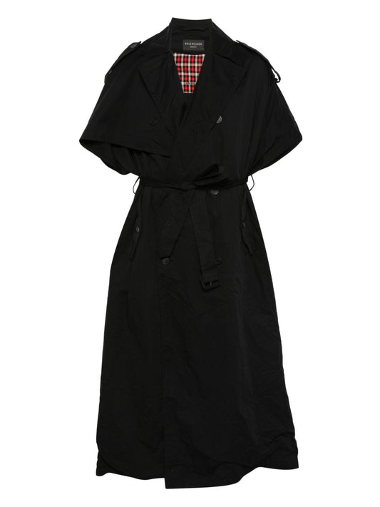 Balenciaga Coats Black