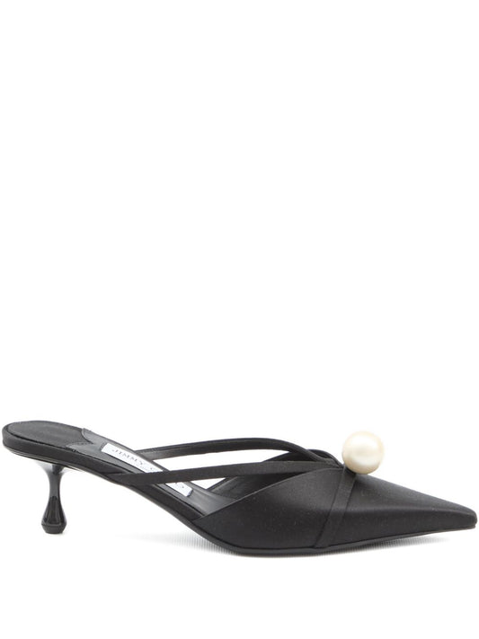 Jimmy Choo 50mm Sana pearl-embellished mules