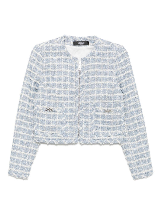Versace Jackets Blue
