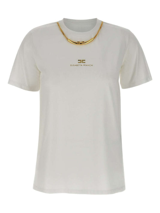 Elisabetta Franchi T-shirts and Polos White