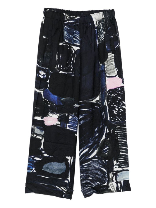 Daniela Gregis Trousers Clear Blue