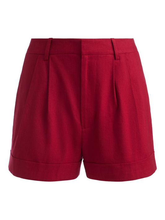 Alice + Olivia Shorts Red