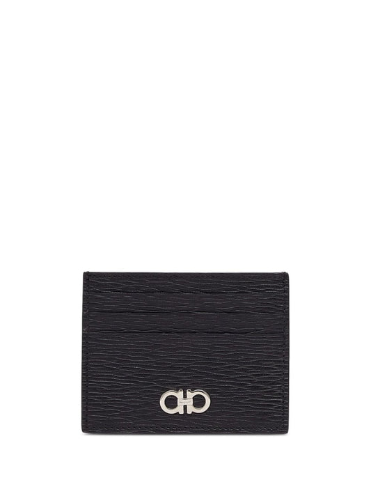Ferragamo Gancini two-tone cardholder
