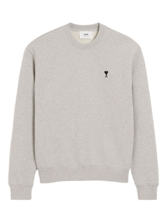 Ami Paris Sweaters Light Grey