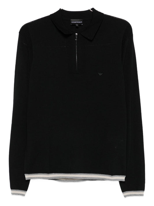Emporio Armani T-shirts and Polos Black