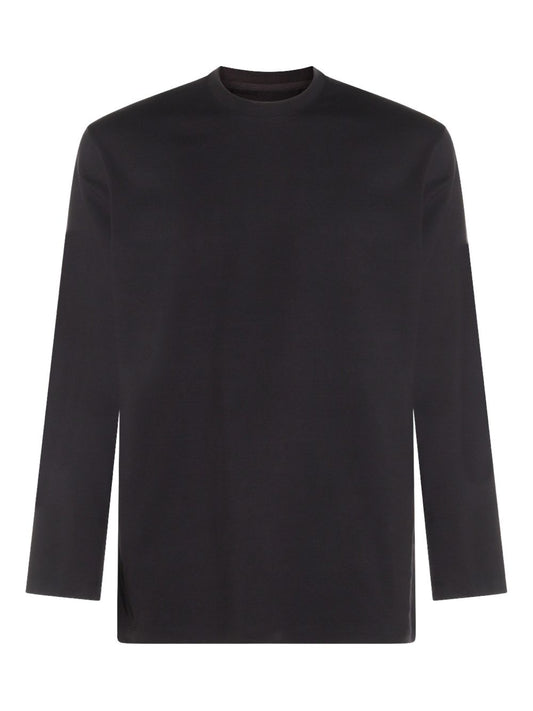 Y-3 T-shirts and Polos Black