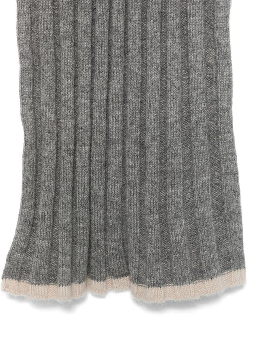 Brunello Cucinelli Ribbed scarf