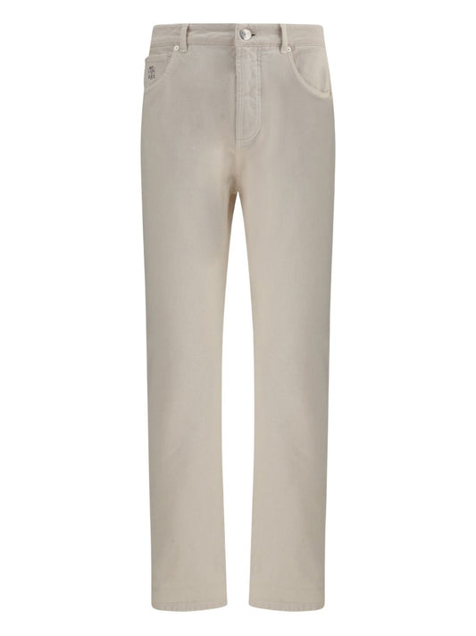 Brunello Cucinelli Trousers Cream
