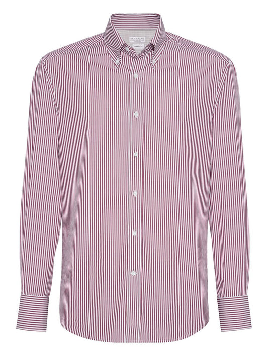 Brunello Cucinelli Shirts Red