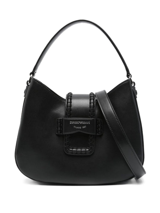 Emporio Armani braided-detail tote bag