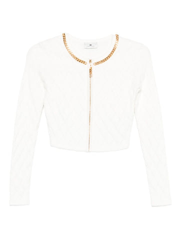 Elisabetta Franchi Sweaters Ivory
