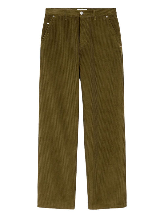 Ami Paris Trousers Brown
