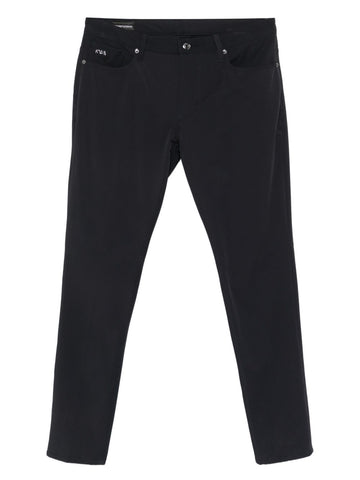 Emporio Armani Trousers with logo plaque