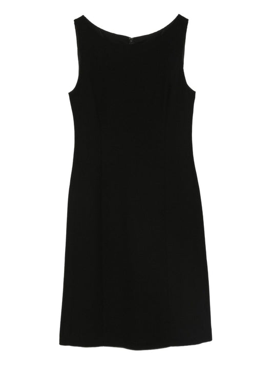 Emporio Armani Sleeveless boat-neck dress