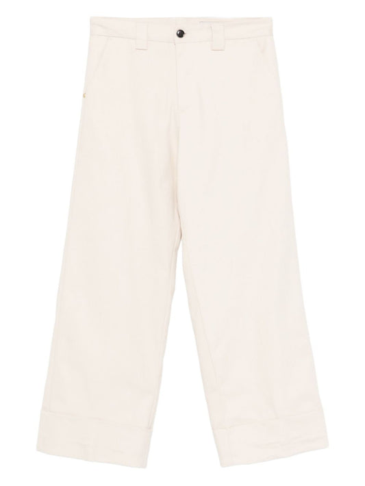 WHITE SAND Trousers Beige