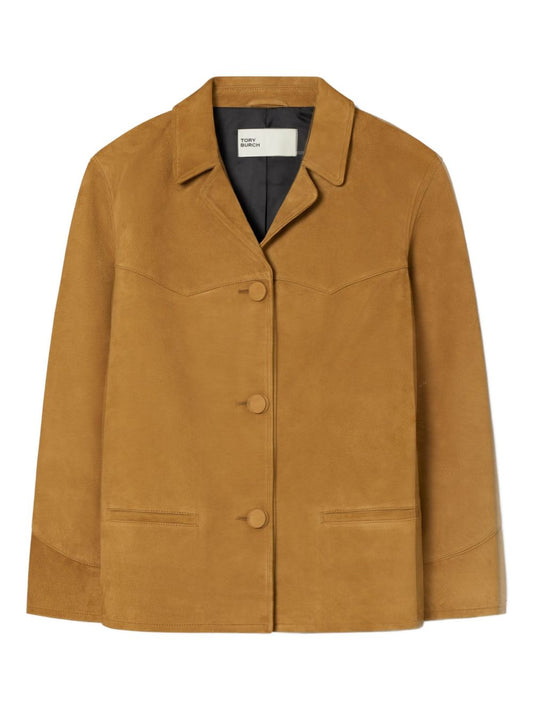 Tory Burch Jackets Leather Brown