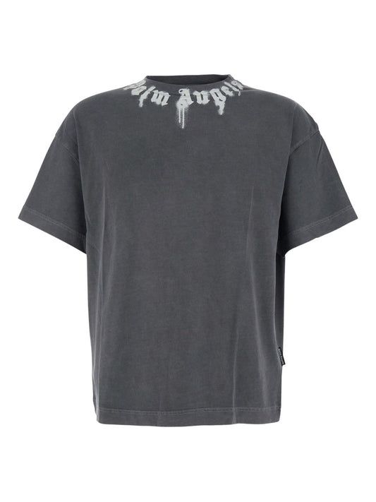Palm Angels T-shirts and Polos Grey