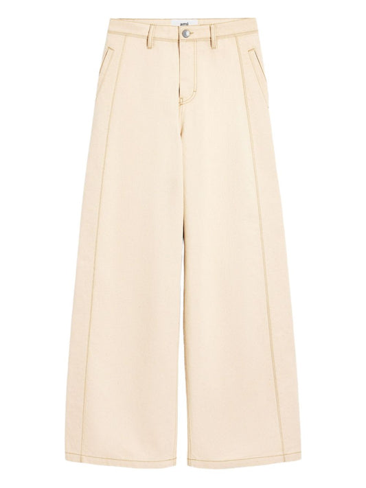 Ami Paris Jeans Beige